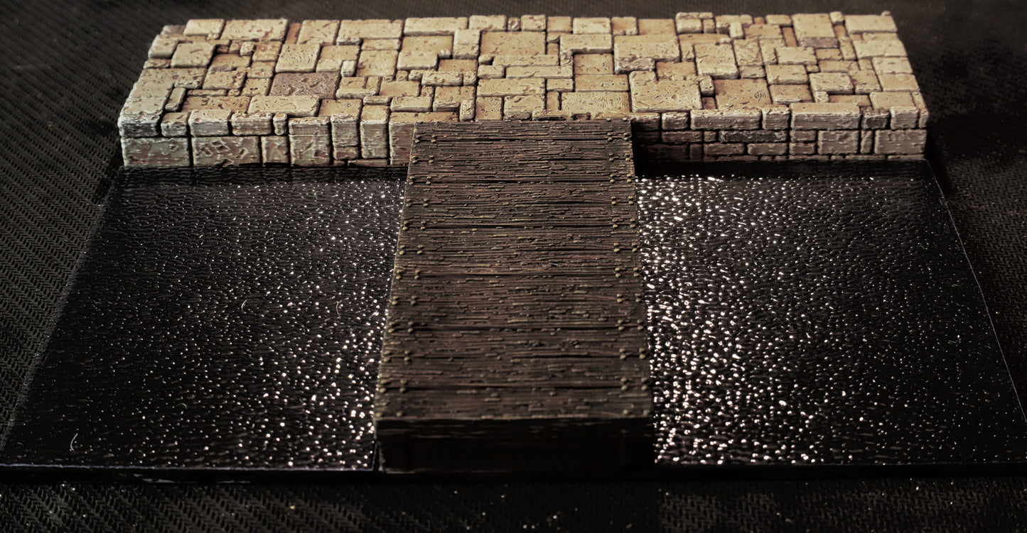 Warscapes: Fantasy City - Modular Gaming Table