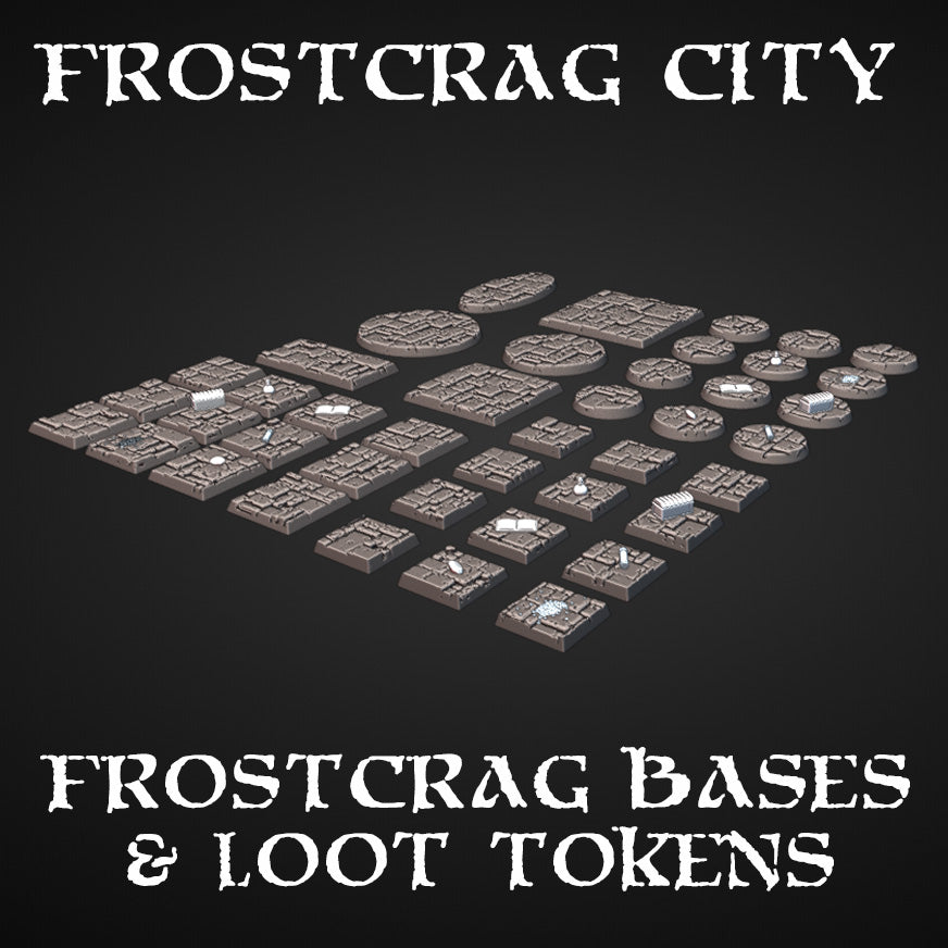 Frostcrag City - Bases & Loot Tokens (Free!)
