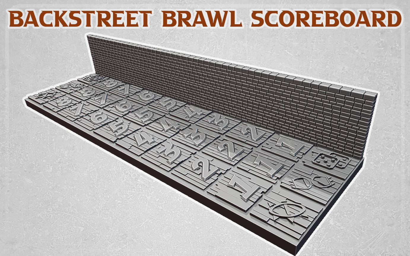 Backstreet Brawl Dugout, Scoreboard & Walls