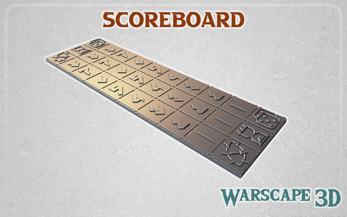 Stone Dugout & Scoreboard