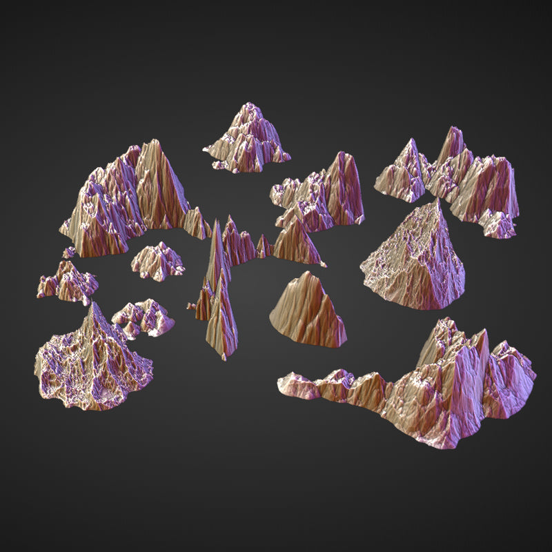 Islands & Inlets: 3D printable seascapes