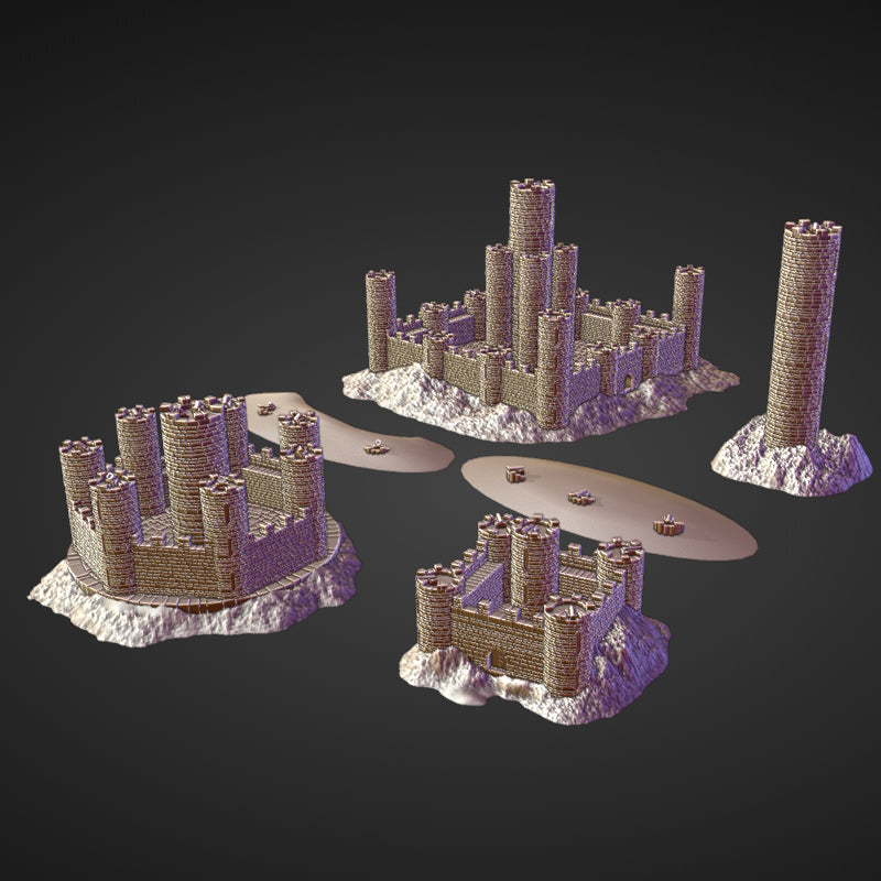 Islands & Inlets: 3D printable seascapes