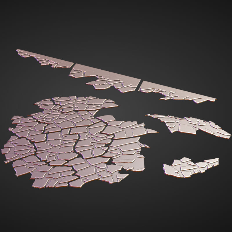 Islands & Inlets: 3D printable seascapes