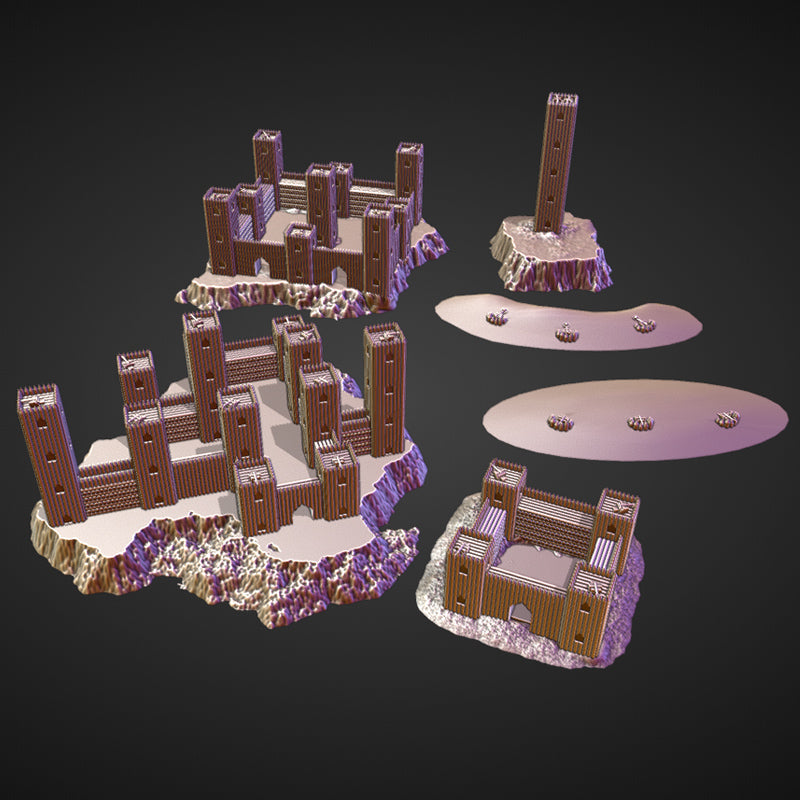 Islands & Inlets: 3D printable seascapes