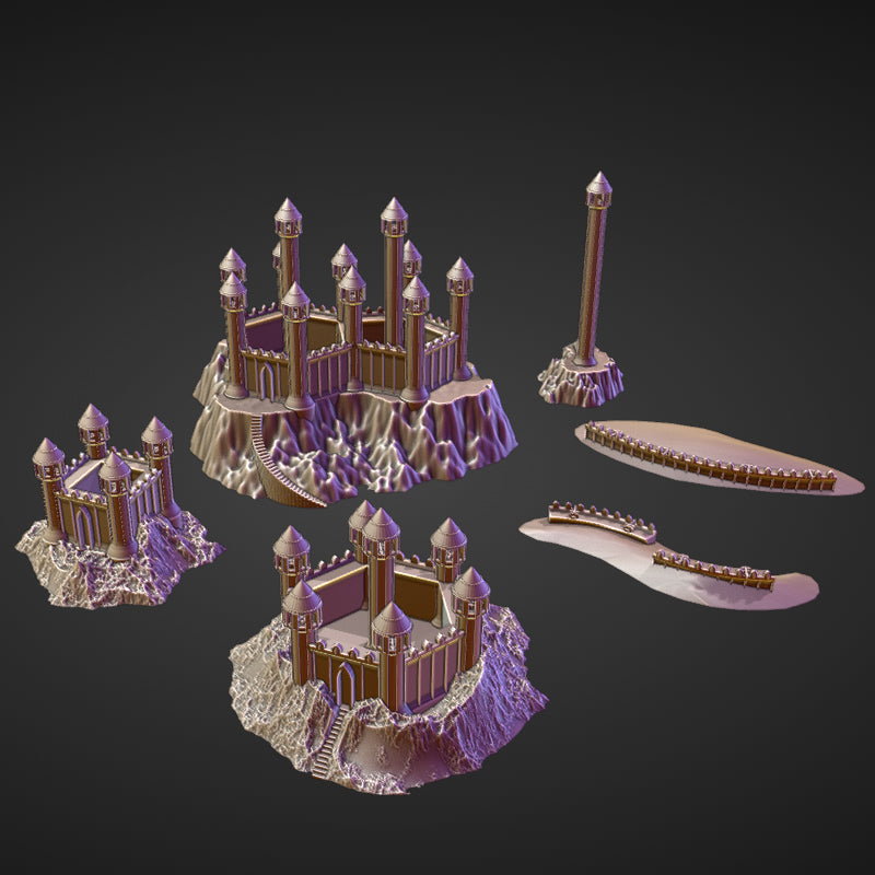 Islands & Inlets: 3D printable seascapes