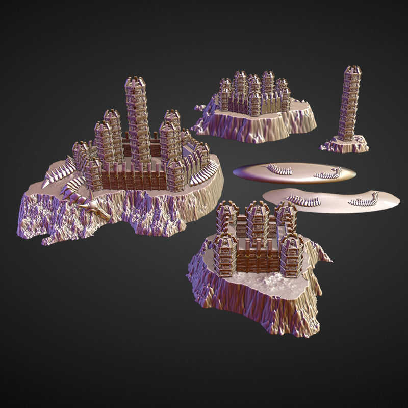 Islands & Inlets: 3D printable seascapes