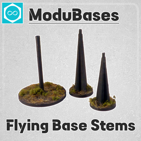 ModuBases Set #09: Flying Base Stems