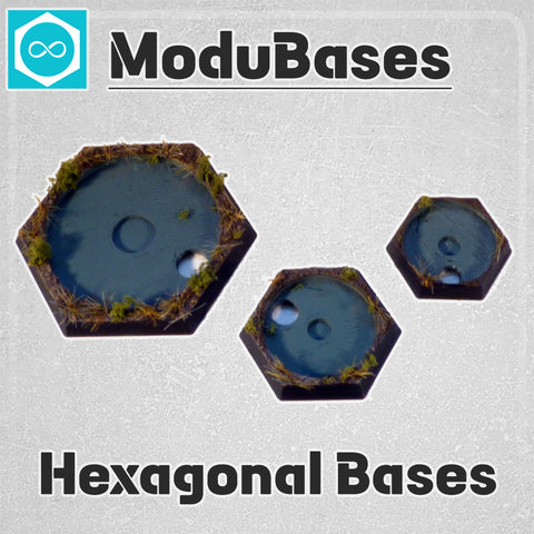 ModuBases Set #06: Hexagonal ModuBases