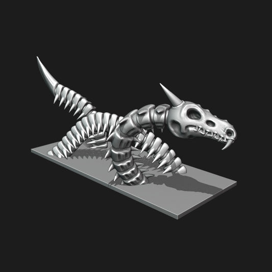 Sea Monsters Set #05 - Skeletal Sea Wyrm