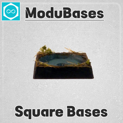 ModuBases Set #02: Square ModuBases