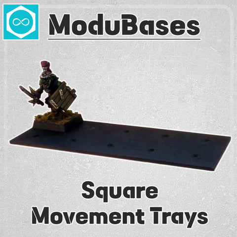ModuBases Set #11: Square Movement Trays