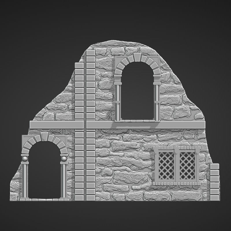 Ruined Hamlet - Foldable Ruins