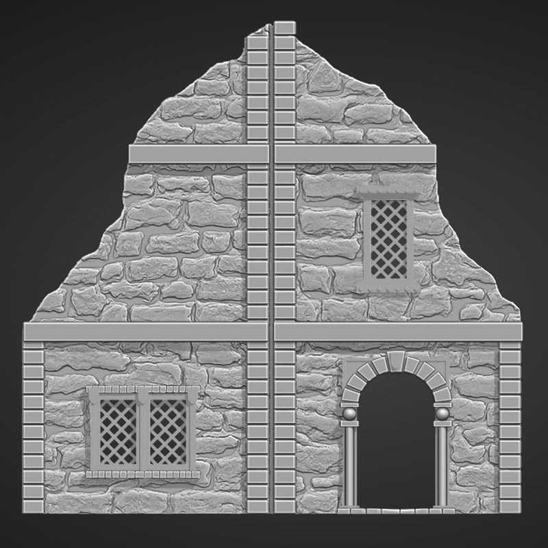 Ruined Hamlet - Foldable Ruins