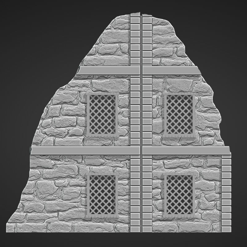 Ruined Hamlet - Foldable Ruins