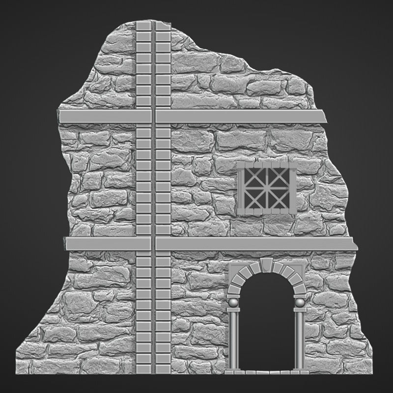 Ruined Hamlet - Foldable Ruins