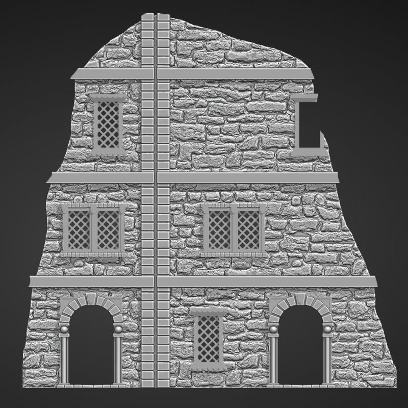 Ruined Hamlet - Foldable Ruins