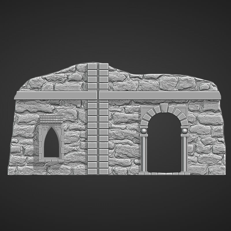 Ruined Hamlet - Foldable Ruins
