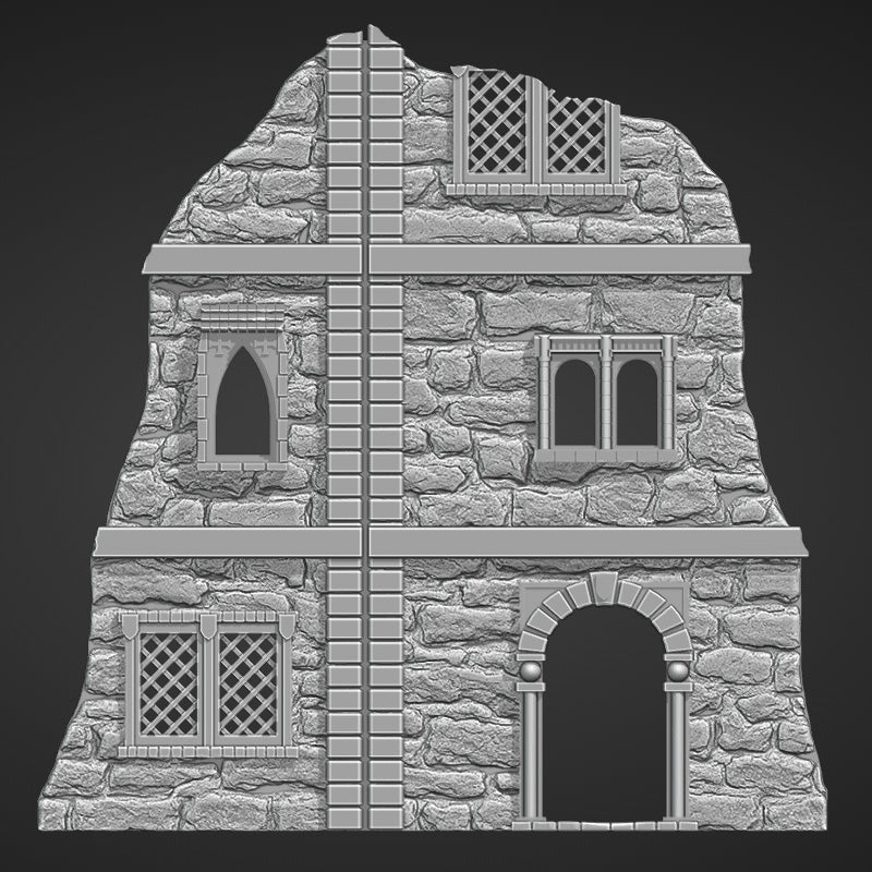 Ruined Hamlet - Foldable Ruins