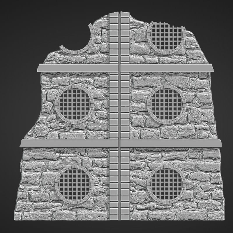 Ruined Hamlet - Foldable Ruins