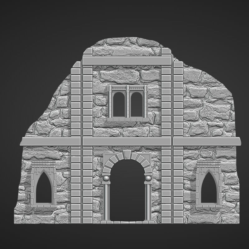 Ruined Hamlet - Foldable Ruins