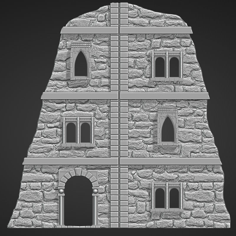 Ruined Hamlet - Foldable Ruins