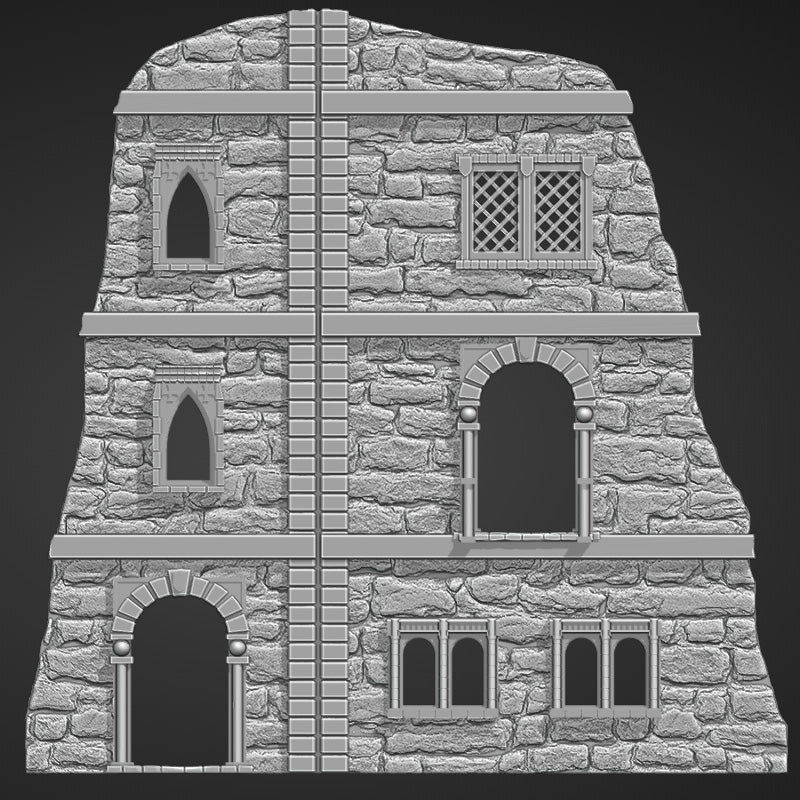 Ruined Hamlet - Foldable Ruins