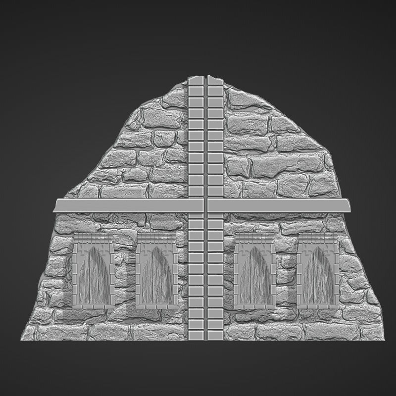 Ruined Hamlet - Foldable Ruins