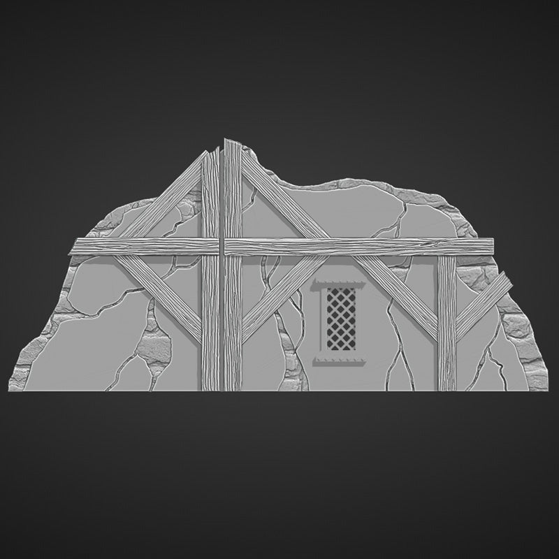 Ruined Hamlet - Foldable Ruins