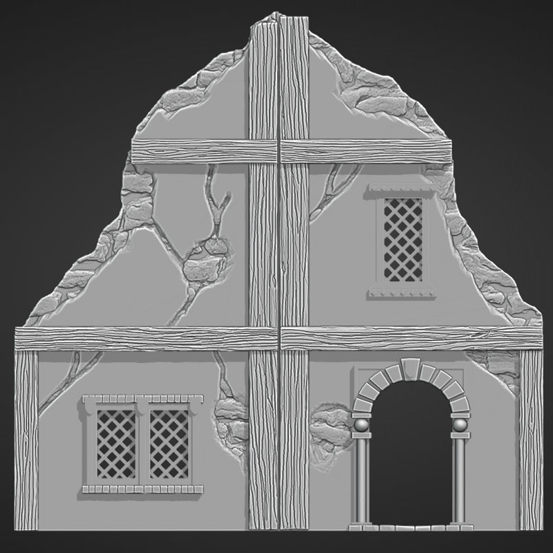 Ruined Hamlet - Foldable Ruins