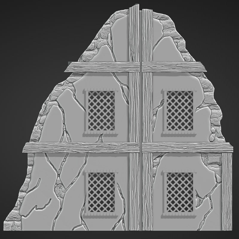 Ruined Hamlet - Foldable Ruins