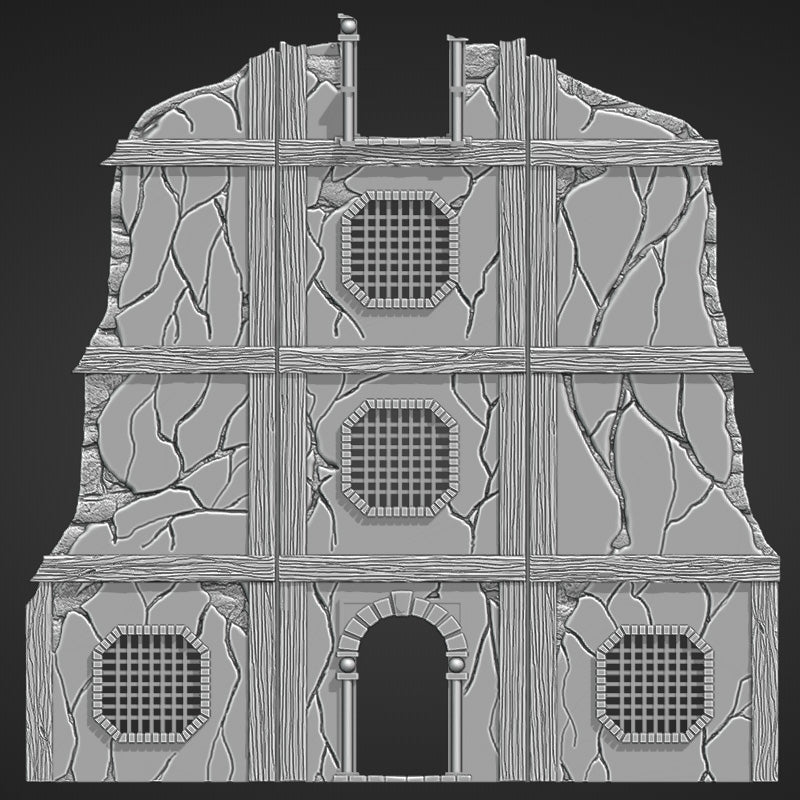 Ruined Hamlet - Foldable Ruins
