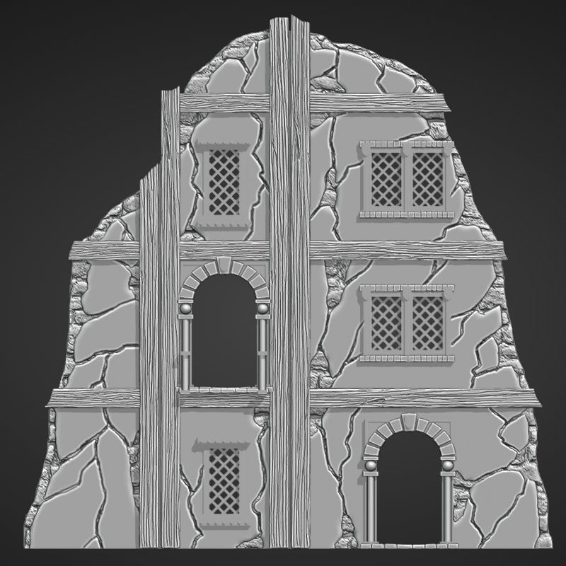 Ruined Hamlet - Foldable Ruins
