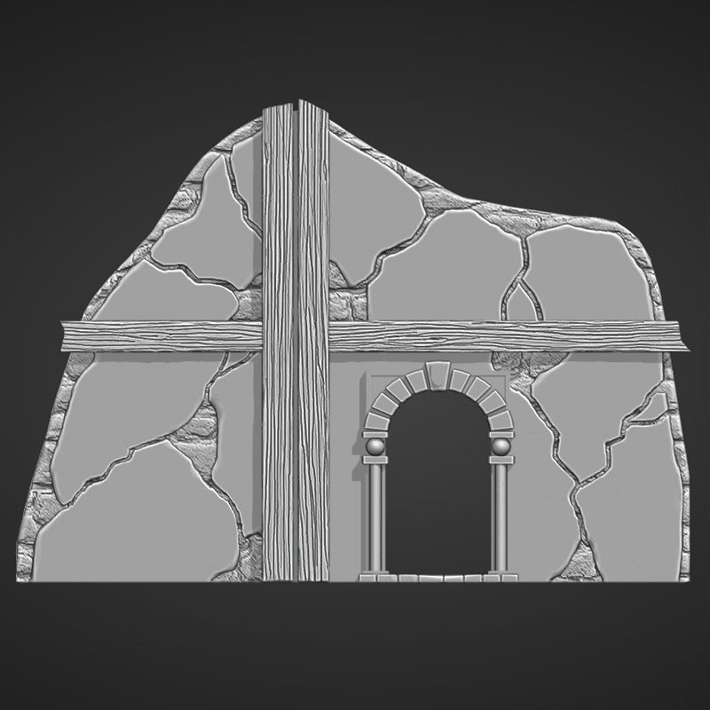 Ruined Hamlet - Foldable Ruins