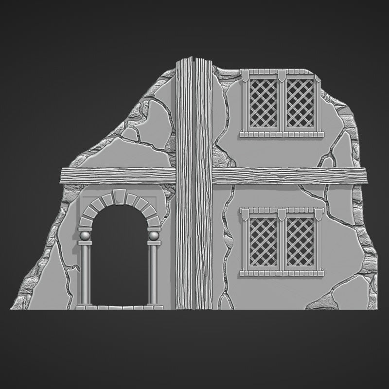 Ruined Hamlet - Foldable Ruins