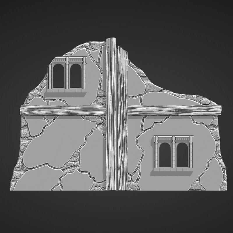 Ruined Hamlet - Foldable Ruins