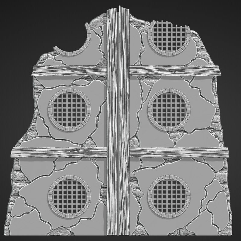 Ruined Hamlet - Foldable Ruins
