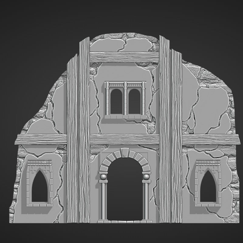 Ruined Hamlet - Foldable Ruins