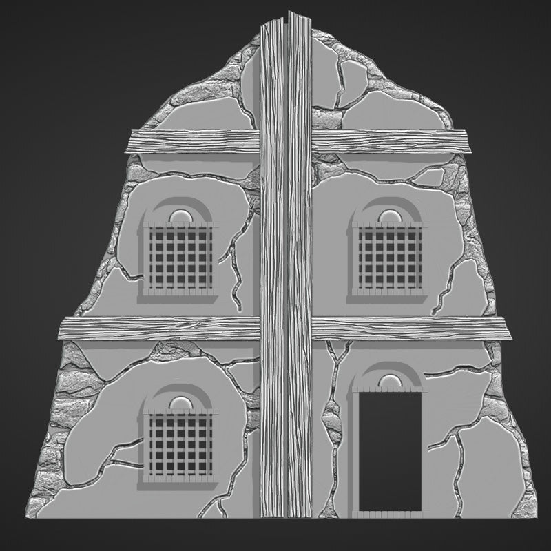Ruined Hamlet - Foldable Ruins
