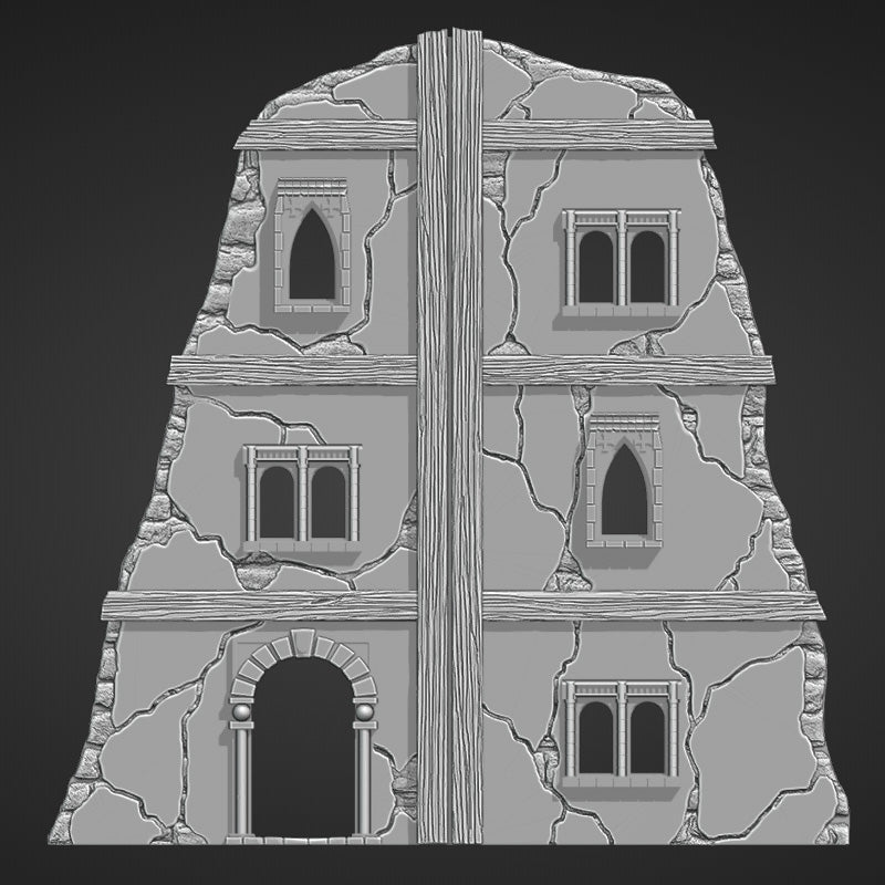 Ruined Hamlet - Foldable Ruins