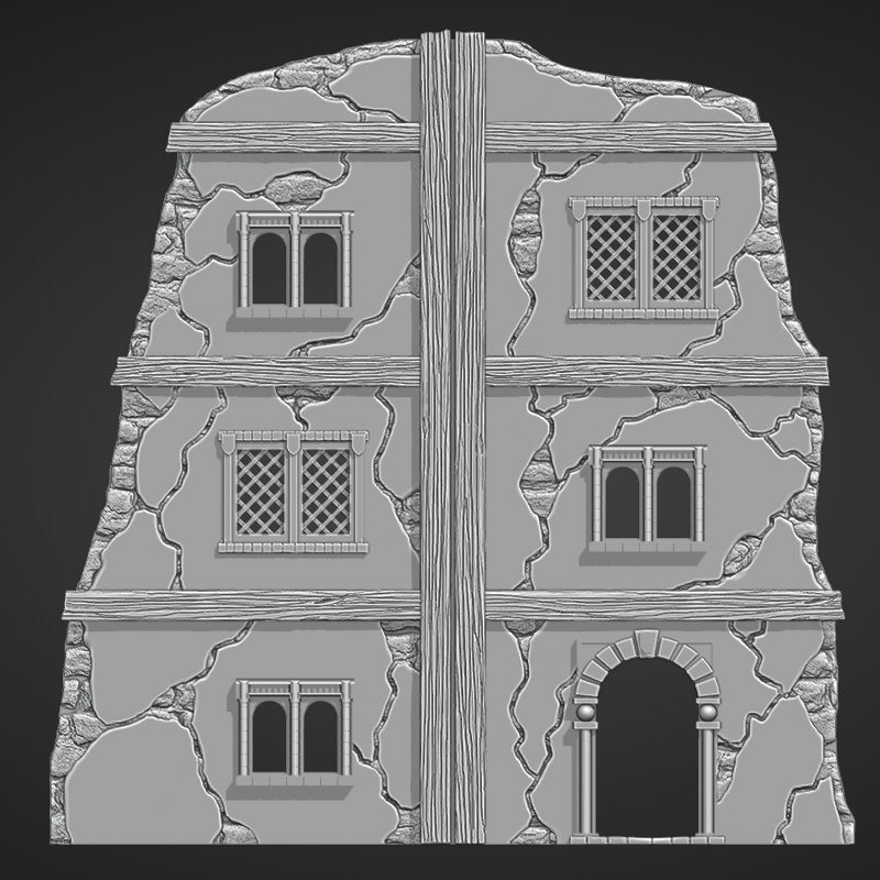 Ruined Hamlet - Foldable Ruins