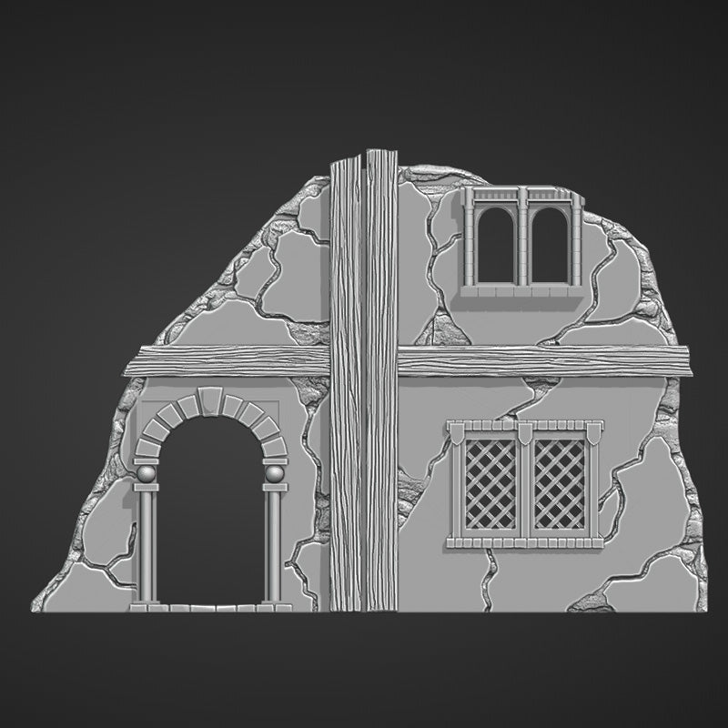 Ruined Hamlet - Foldable Ruins