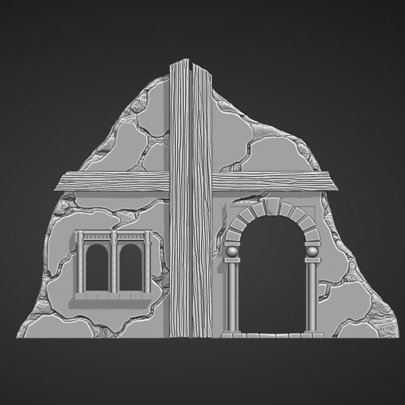 Ruined Hamlet - Foldable Ruins