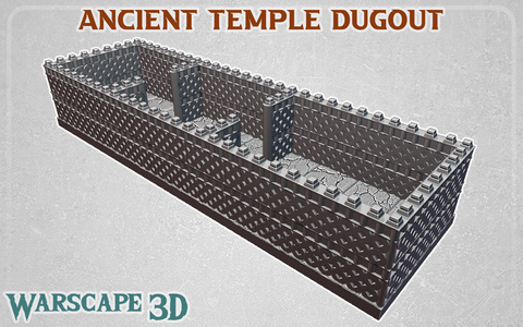 Ancient Temple Dugout & Scoreboard