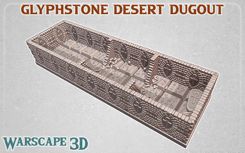 Glyphstone Desert Dugout & Scoreboard